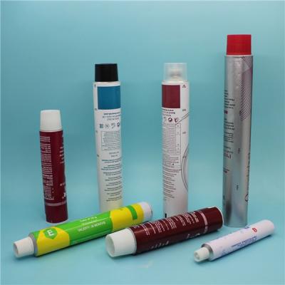 China Newest Factory Sale Recyclable Collapsible Aluminum Tube Cosmetics With Good Offer for sale