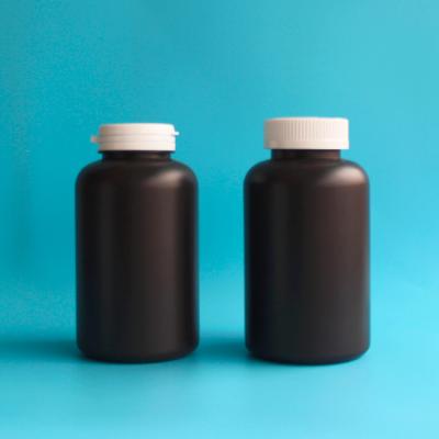 China Medcine Bottle Plastic HDPE Medical Pill Bottle With Child Resistant Cap, 500cc Pharmaceutical Capsule Bottle for sale