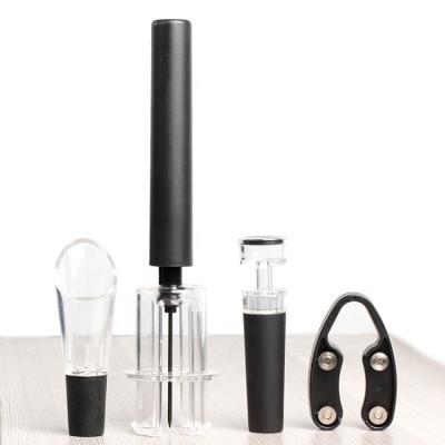 China Safety Technology SUNWAY Bar Accessories Hot Selling Air Pressure Wine Opener Gift Set Compressor Wine Opener Corkscrew Kit for sale