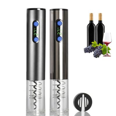 China SUNWAY Amazon Corkscrew Battery Operated Automatic Wine Opener Viable Hot Selling Electric Wine Instrument for sale