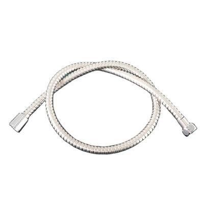 China Eco-friendly High Quality Flexible 304 Stainless Steel Flexible Silver Shower Hose & Flexible Black Thick Silicone Shower Hand Held Shower Hose for sale