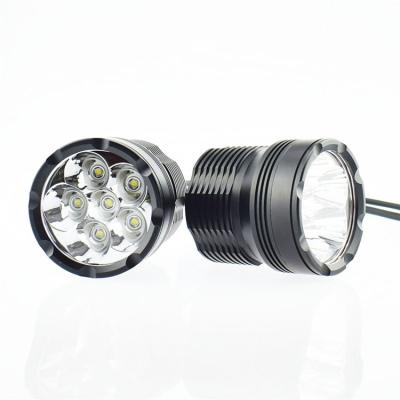 China Driving Light In Running White Light 6000LM Auxiliary LED Driving Head Spot Lamp For Motorcycle for sale