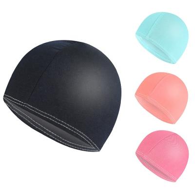 China Wholesale Novelty Milk Yarn RTS Swim Cap For Adults for sale