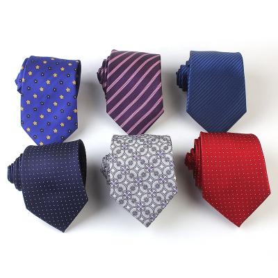 China 100% Polyester Ties Conjunto De Corbata Custom Staples For Clip On Ties Set Custom Silk Ties Gift Box Printed Mens Neck Ties for sale