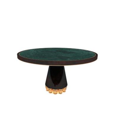 China Brass Tables Quality Height Table Dining Room Table Luxury Wooden Glass Dining Table for sale