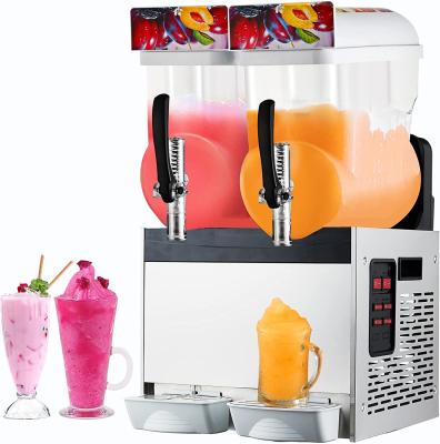 China De Bevroren Drank van Margarita Slush Machine 110V 15L*2 van de Smoothiemaker Tank Te koop