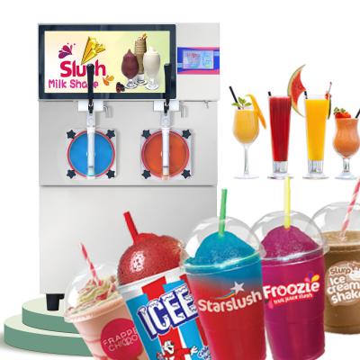 China Commercial Smoothie Slushie Machine Frozen Drink Making Slushy Maker Margarita Slush Machine for sale