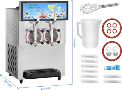 China Margarita Icee Machine Slushy Maker Granita Cocktail Milkshake Ice Coffee Machine Coffee Slush Machine for sale