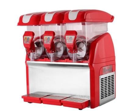 China Professionele Commerciële 3 Aroma Bevroren Sneeuwbrijmachine 220v 360 Graadomslag rond Ce Te koop