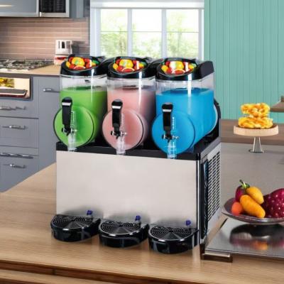 China R404A Electro Freeze Slush Machine / Frozen Cocktail Slush Machine for sale