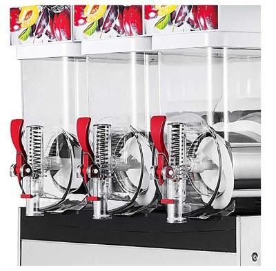 China máquina del aguanieve del Smoothie máquina/15L×3 del aguanieve del hielo del acero inoxidable 300W para el supermercado en venta