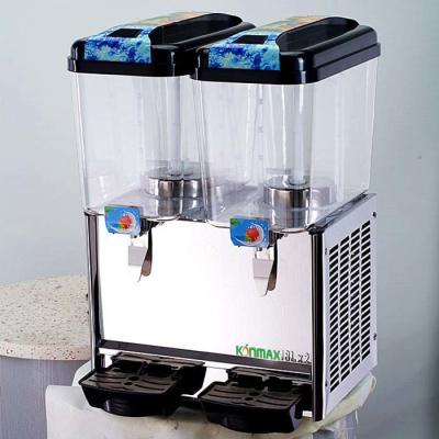 China Das magnetische Drehen tragen Thermostatregelung Juice Dispenser Twin Bowls 600W Früchte zu verkaufen