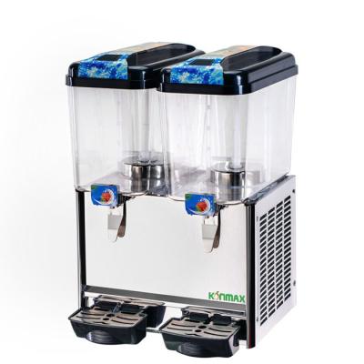 China 9.5 Gallon Fruit Juice Dispenser 110V 36L 2 Tanks SS R304 for sale