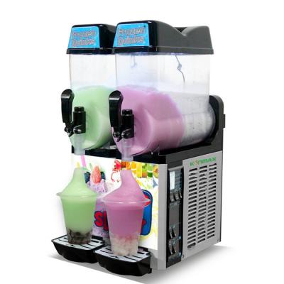 China LED Light Frozen Slush Machine SS R3043 Cylinder R404a Snow Melting Machine for sale