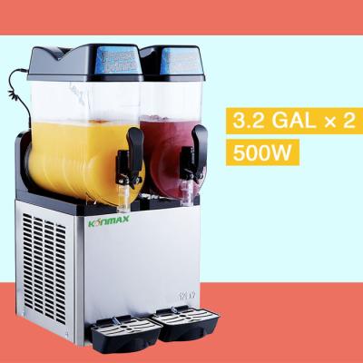 China ACC Cubigel Cocktail Slush Machine R134a Cubigel Double Tank Slush Machine for sale