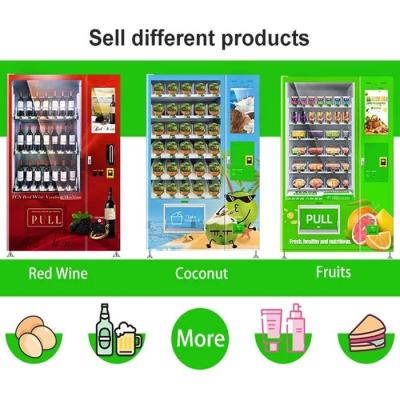 China Belt Conveyor Elevator Vending Machine Fresh Sandwich For Food Fruits for sale