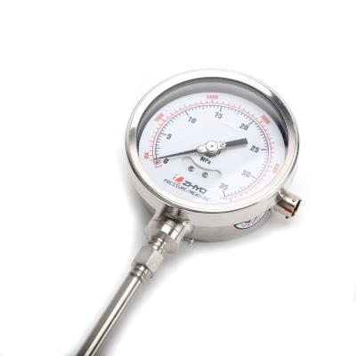 China Cheap Straight Rod High Temperature Melt Pressure Gauge 15-5PH PT124Y-612 Indicated Pressure for sale