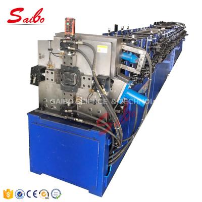 China Hotels High Productivity Downspouts Cold Roll Forming Machine for sale