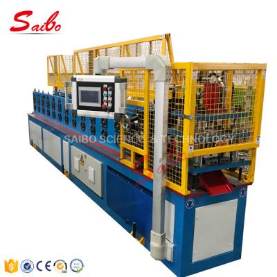 China Hotels Stitch Bar Wall Angle Ceiling Roll Forming Machine for sale