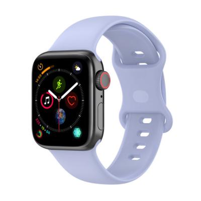 China Touch Screen For Apple Watch Se 7 Strap IWO W26 W46 W56 W66 HW12 HW16 HW22 T500 Silicone Strap 6 5 44MM 40MM Watch 38MM 42MM Sports for sale