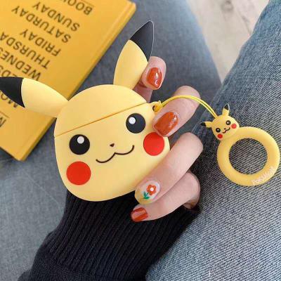 China For Earphone For Apple Airpods Cartoon Cute Soft Silicone Case BT Wireless Headphones Toy Story Case for sale