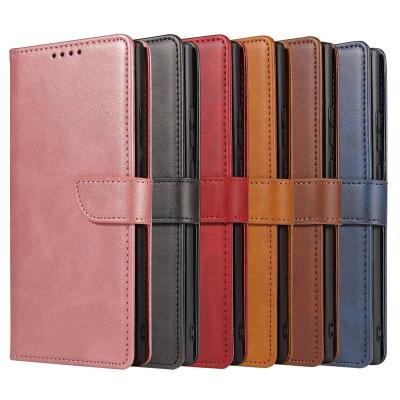 China Hot Sale Style Shockproof Luxury Wallet Book Case Phone Products Leather Case for sale