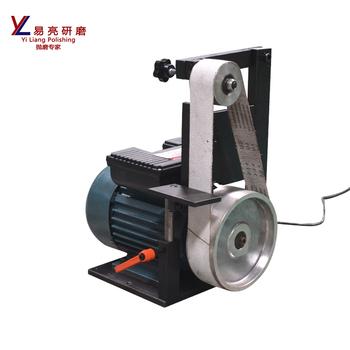 China Factory Benchtop Belt Abrasive Polishing Machine For Home And Small Studio Products Processing for sale