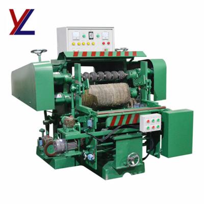 China Factory Automatic Polishing Machine With Double Shafts For Metal Sheet Polishing for sale