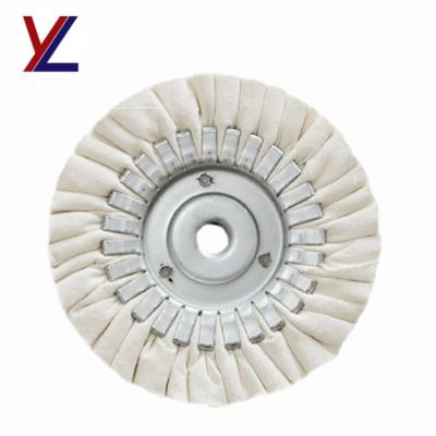 China For polishing and polishing objects. Woodworking Dark Edge Polishing Fine Cotton Seam Buffing Wheel for sale