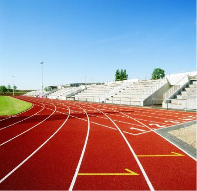 China Las pistas corrientes atléticas durables IAAF certificaron el grueso de 15.9m m para el estadio en venta