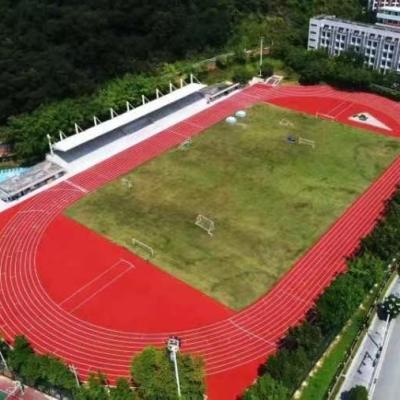 China Prefabricated System Athletic Running Tracks EPDM Material IAAF Approved for sale