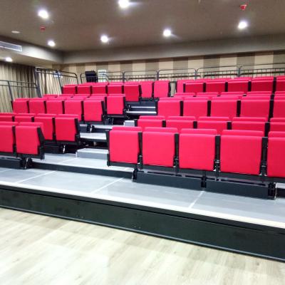 China VIP Comfortable Retractable Indoor Bleachers For Auditorium Venue for sale