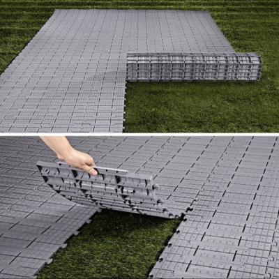 China 18 mm Portable Event Flooring PP Interlocking Flooring For Stadium OEM for sale