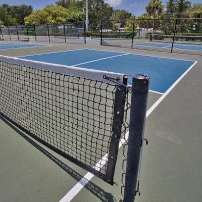 China Vinyl Material Pickleball Court Mat rutschfeste glatte Oberfläche zu verkaufen