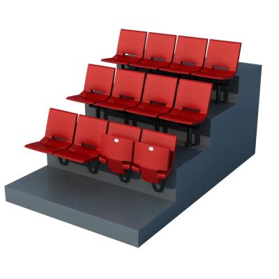 China HDPE/PP Stadium Fixed Chair - Anti Aging Anti UV Fireproof Indoor or Outdoor Seating for sale