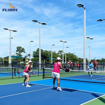 China Weather Resistant Sand Pattern Pickleball Court Mat 3mm PVC Base Layer in Various Colors for sale