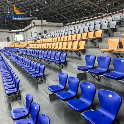 China Low Maintenance Plastic Stadium Seating in Various Sizes High UV Resistance for sale