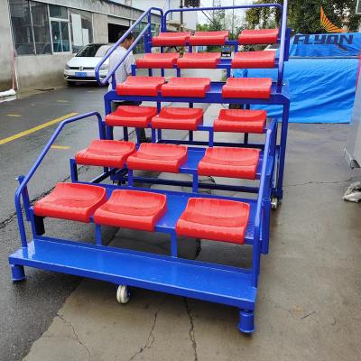 China Durability Ergonomic Design Outdoor Stadium Bench Seating With Low Maintenance en venta