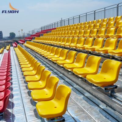 China Outdoor Aluminum Metal Sports Bleachers With Optional Guardrail for sale