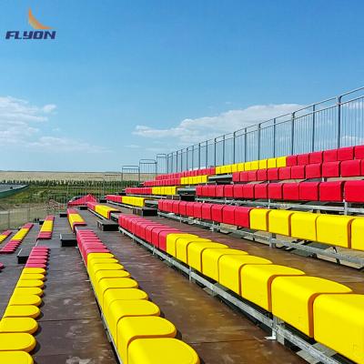 China Aluminum Outdoor Bleachers With Customizable Seating Metal Bleachers for sale