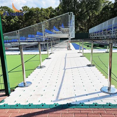 China Durable Lightweight Portable Event Flooring Turf Protection Temporary Flooring for sale