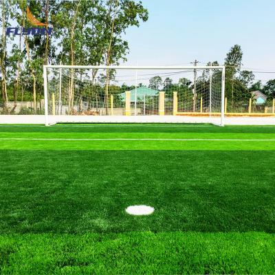 China Premium Artificial Grass Turf Yarn For Soccer Fields for sale