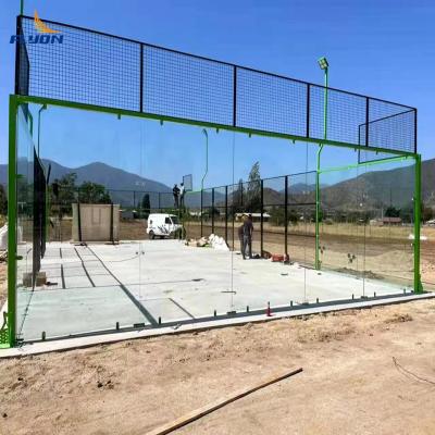 Cina Premium Green Synthetic Padel Tennis Court With Smooth Surface in vendita