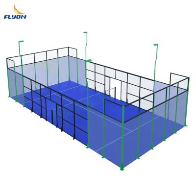 Cina Outdoor Padel Tennis Terrains With Smooth Synthetic Green Surface in vendita