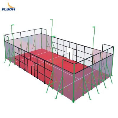 Κίνα Green Padel Tennis Court With Smooth Synthetic Surface προς πώληση