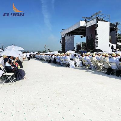 China Low Maintenance Portable Event Flooring Highly Durable Highly Safe for sale