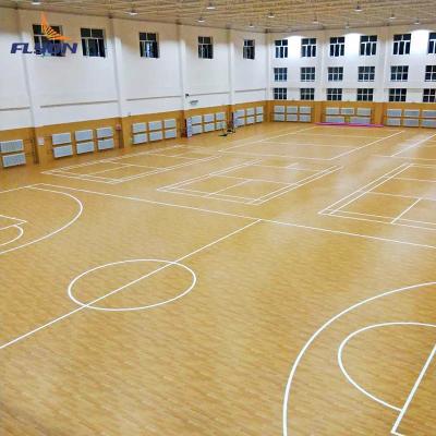 China High Impact PP Tiles Floor Surface For Outdoor Indoor Courts Sports Flooring for sale