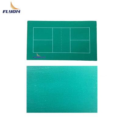 China Fade Resistant Portable Pickleball Court Flooring Roll Size 6.56*32.81ft 215.23 Sqft Easy to Maintain for sale