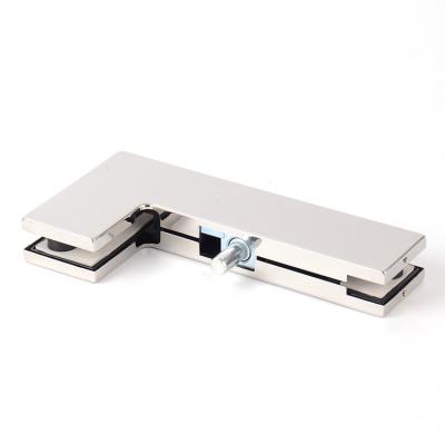 China 10-12 cm tempered glass hardware stainless steel frameless glass patch fitting for sale