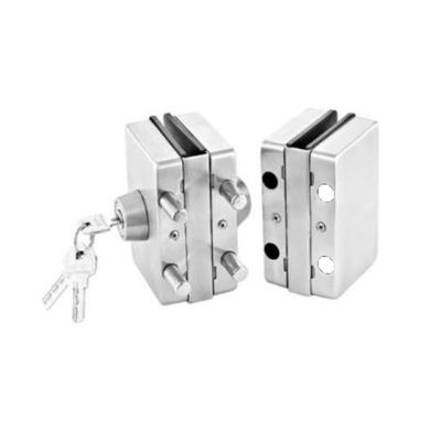 China China factory price glass door double doors central lock for double door glass door K-5014 for sale